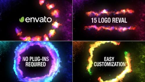 Videohive - Energy logo reval