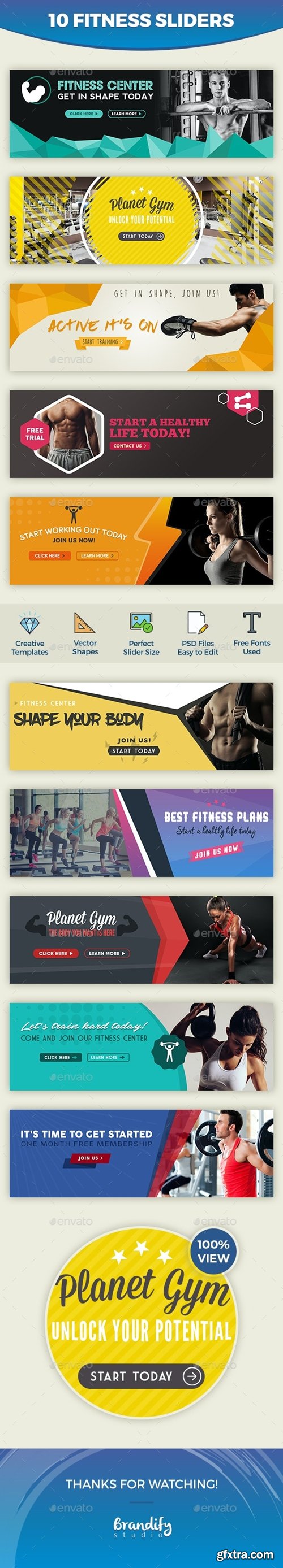 GraphicRiver - Fitness Slider 16656104