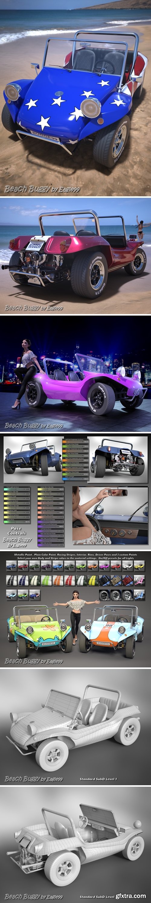 Daz3D - Beach Buggy