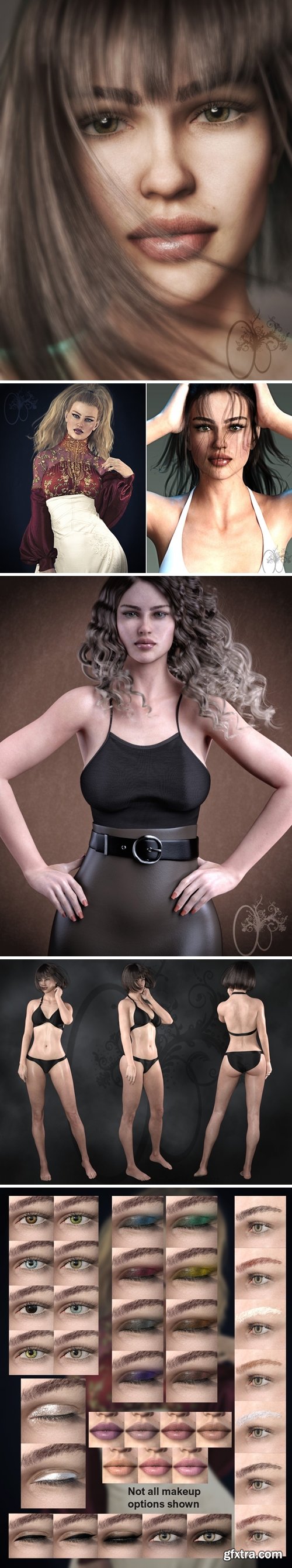 Daz3D - CB Genevieve HD for Genesis 8 Female