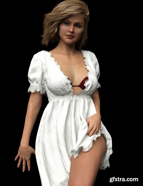 Daz3D - Hallie HD for Genesis 8 Female