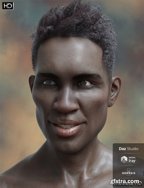 Daz3D - Mobutu HD for Genesis 8 Male