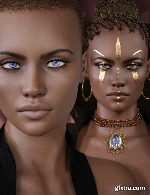 Daz3D - Rayya for Genesis 8 Female