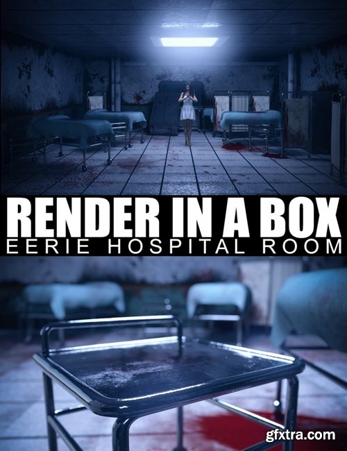 Daz3D - Render In A Box - Eerie Hospital Room