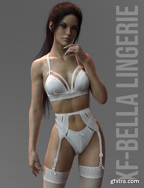 Daz3D - X-Fashion Bella Lingerie Genesis 8 Females