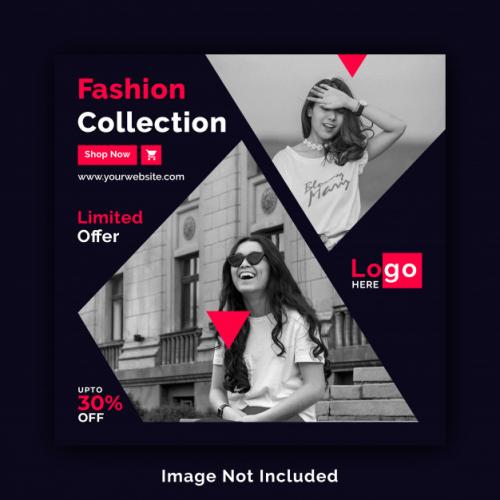 Fashion Sale Social Media Square Banner Template Psd Premium PSD