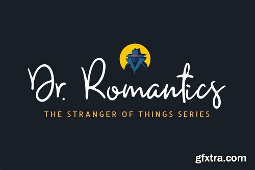 Romantics - Handwritten script Font