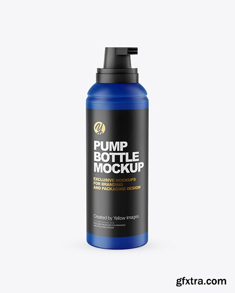 Matte Pump Bottle Mockup 58738