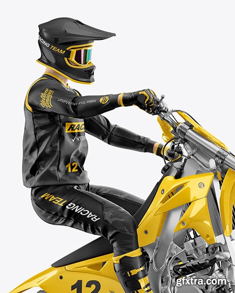 Motocross Racing Kit Mockup 58739