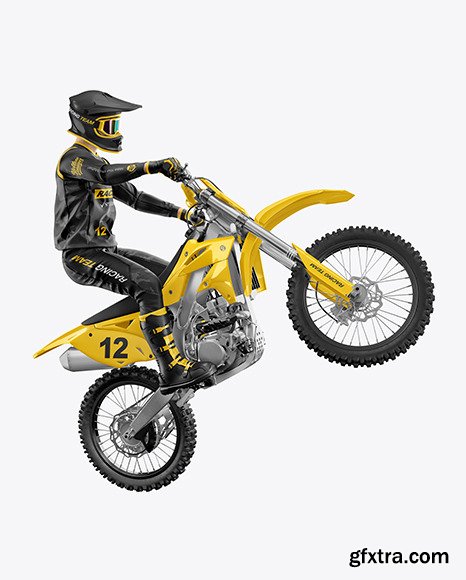 Motocross Racing Kit Mockup 58739