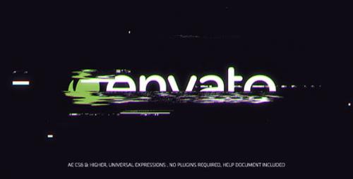 Videohive - Glitch Logo