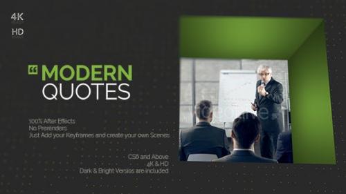 Videohive - Corporate Modern Quotes