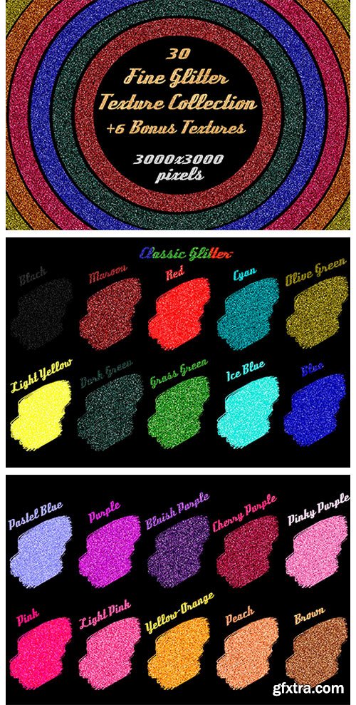 Fine Glitter Texture Collection 3672772