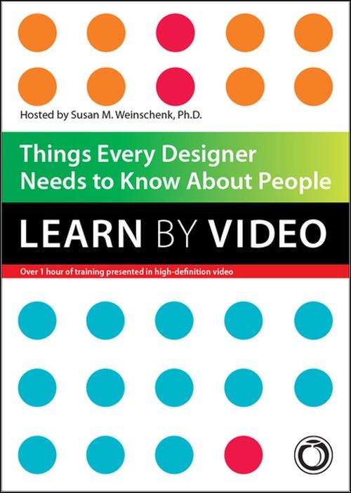 Oreilly - 'Things Every Designer Needs to Know about People' - 9780133838879