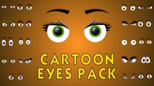 Videohive - Cartoon Eyes Pack