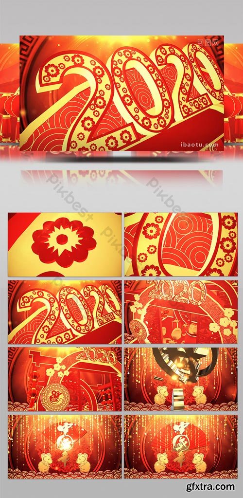 PikBest - 2020 Red Festive Chinese Year of the Rat New Year AE Template - 1618674