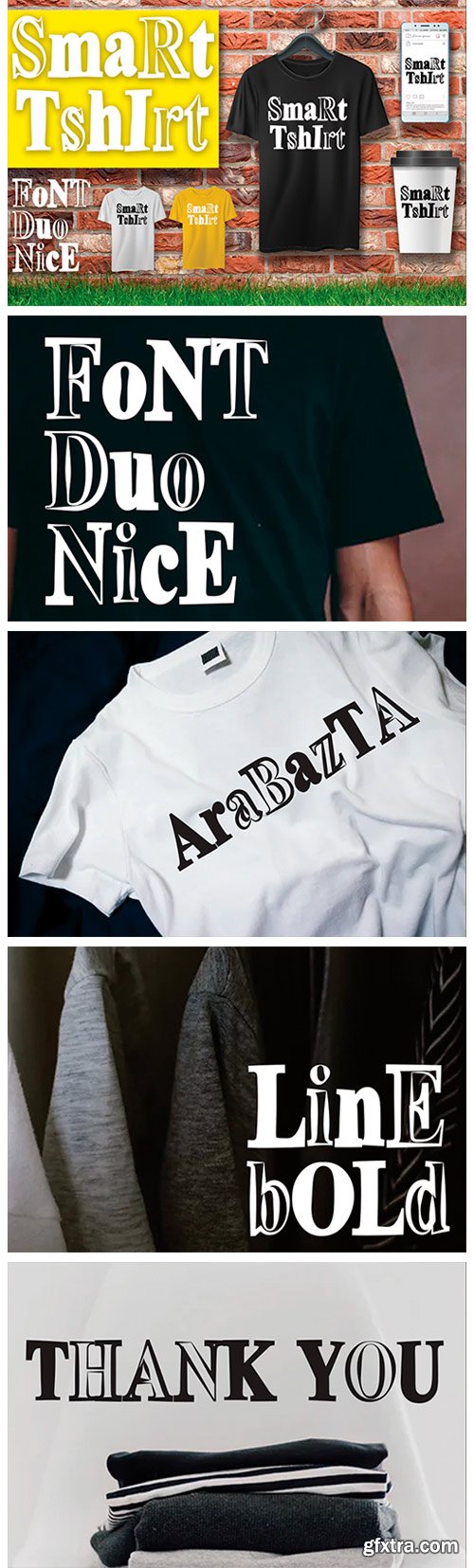 SmaRtTshIrt Font