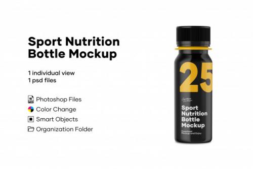 Sport Bottle Mockup Premium PSD