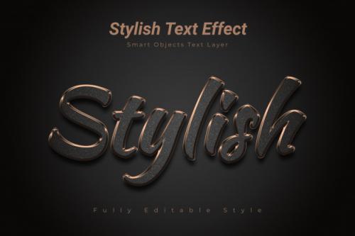 Stylish Text Effect Premium PSD