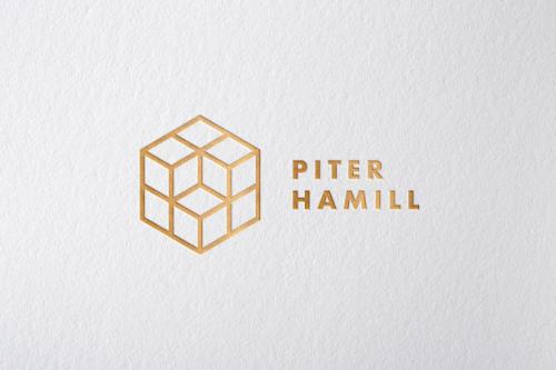 Bronze Logo Mockup Premium PSD