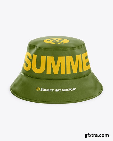 Bucket Hat Mockup - Front View 58827