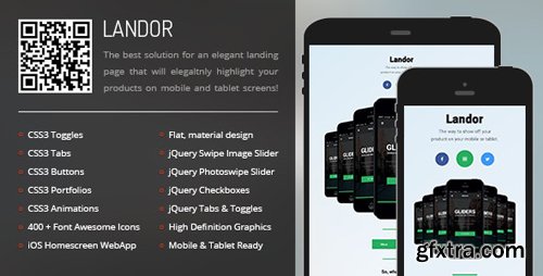 ThemeForest - Landor v1.0 - Mobile Template (Update: 27 June 19) - 9818082