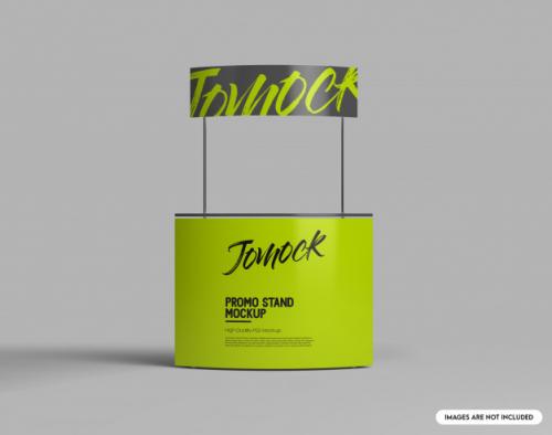 Promo Stand Mockup Premium PSD