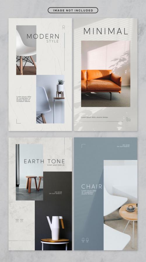 Social Media Story Minimal Furniture Theme Premium PSD