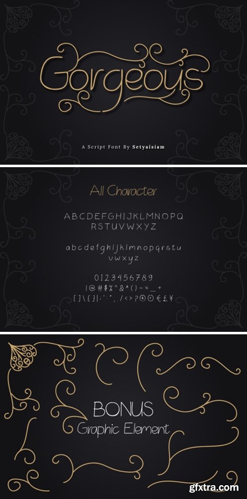 Gorgeous Font