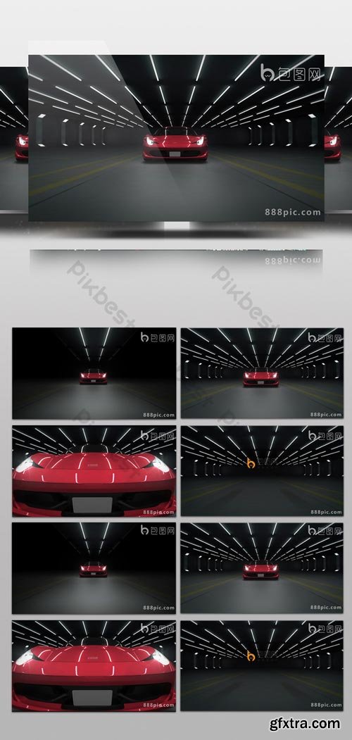 PikBest - Sports car logo interpretation animation logo WeChat small video - 180488