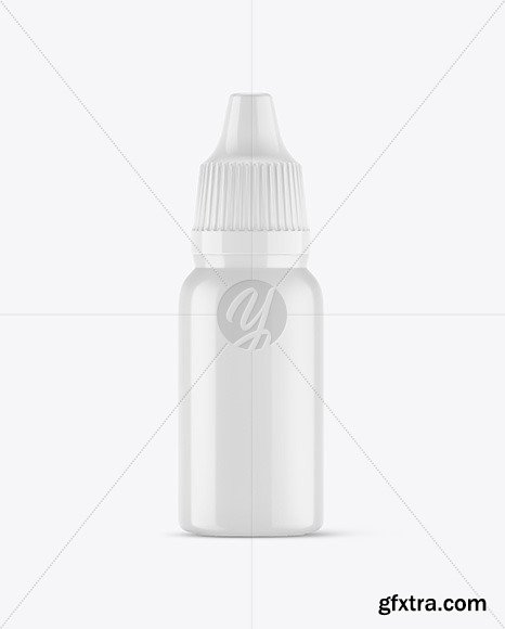 Glossy Dropper Bottle Mockup 57506