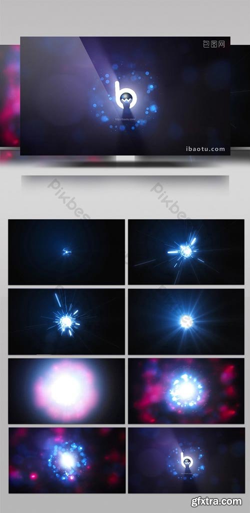 PikBest - Energy Particle Convergence Explosion Logo Show AE Template - 347553