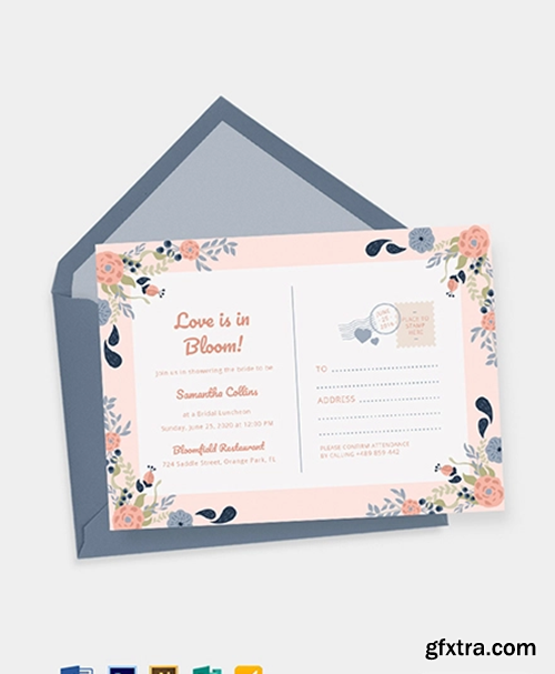 Bridal-Shower-Postcard-invitation-Template