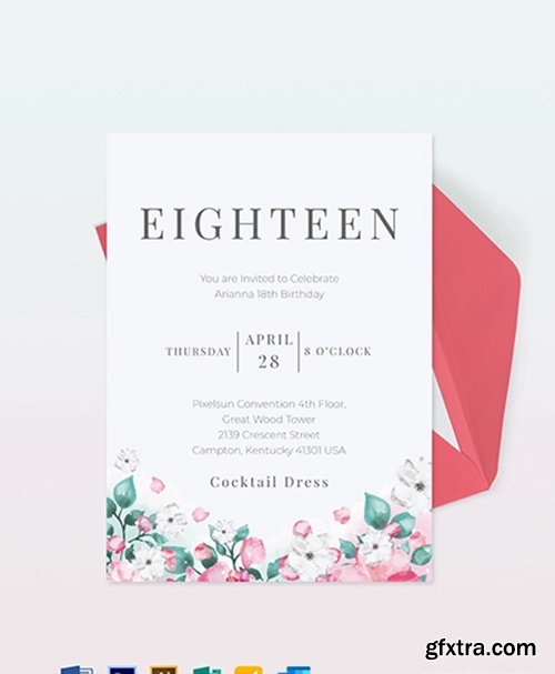 18th-Birthday-Invitation-Card-Template-2