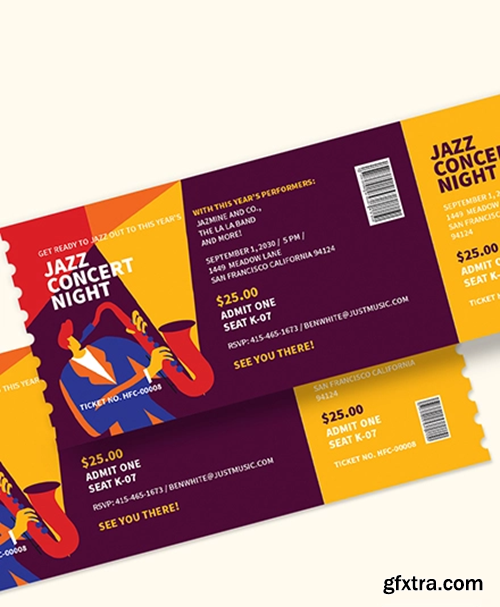 Sample-Jazz-Concert-Ticket