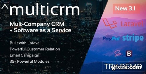 CodeCanyon - Multicrm v3.1.5 - Multipurpose Powerful Open Source CRM. Customer Relation , Email Campaign - 22196657