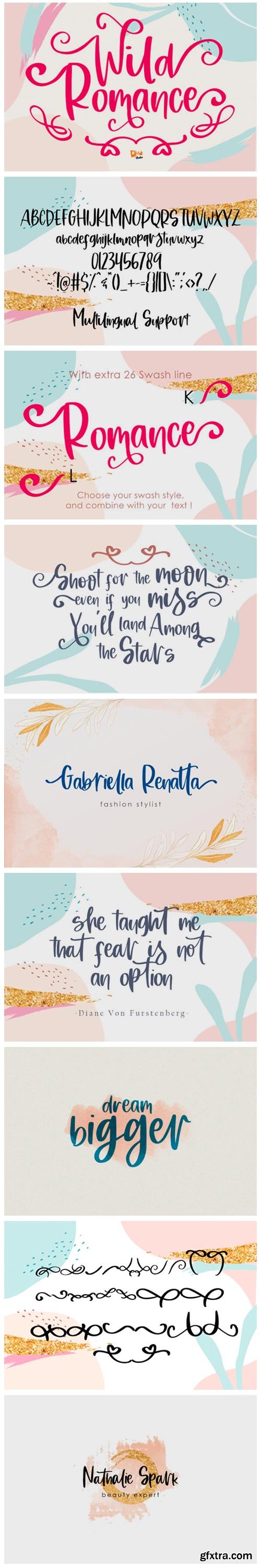 Wild Romance Font