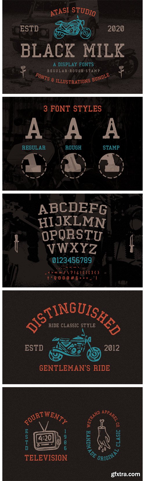 Black Milk Font