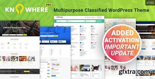 ThemeForest - Knowhere Pro v1.5.2 - Multipurpose Classified Directory WordPress Theme - 20402773 - NULLED