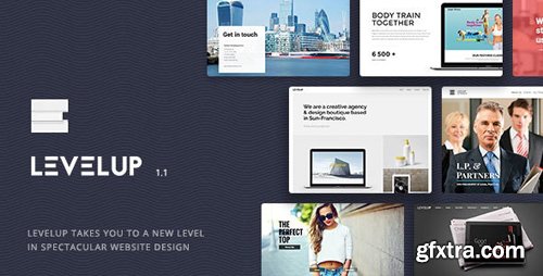 ThemeForest - LEVELUP v1.1.39 - Responsive Creative Multipurpose WordPress Theme - 15896734