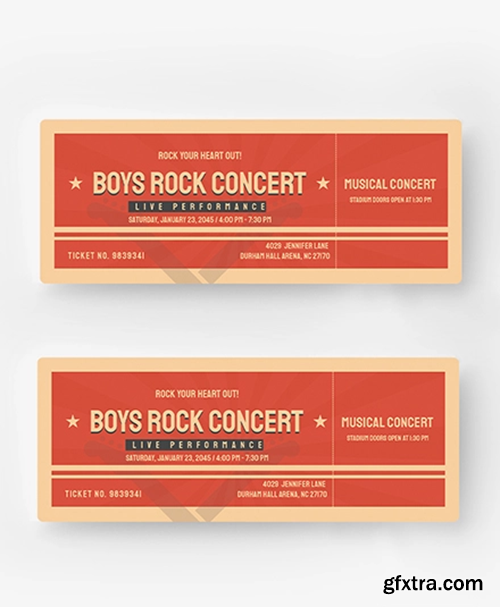 Sample-Retro-Event-Ticket