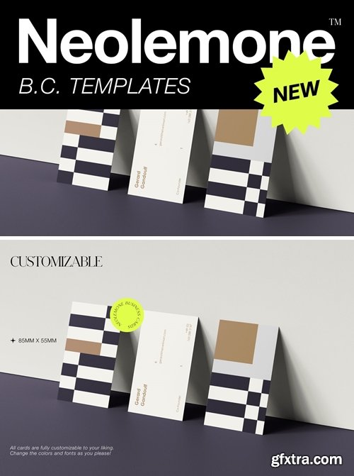 CreativeMarket - Moderna Business Card Template 4721955