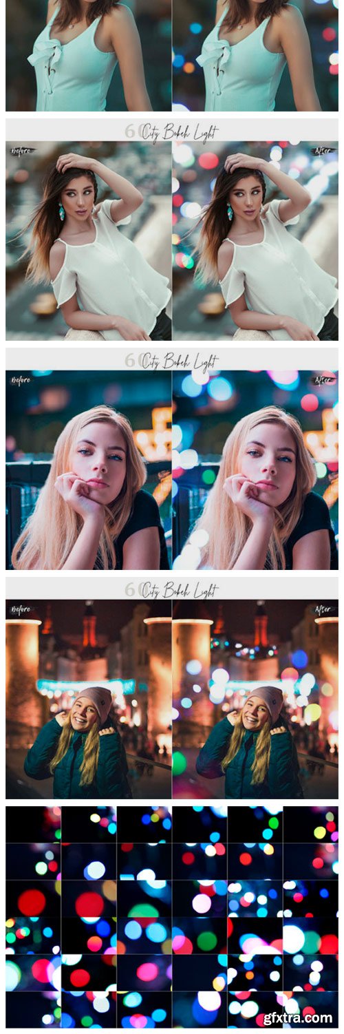 60 City Bokeh Light Overlays 3907596