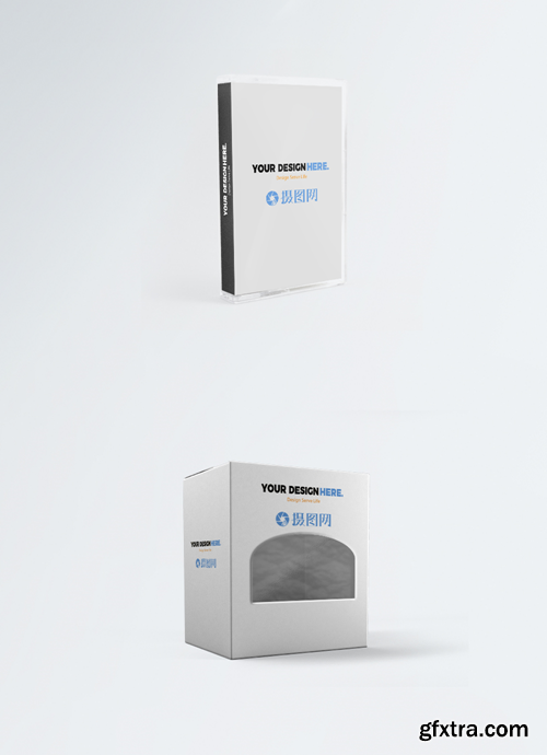 box packaging mockup