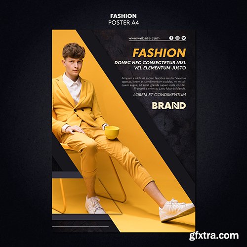 Fashion poster design 