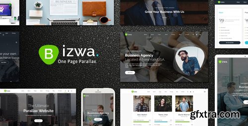 ThemeForest - Bizwa v1.0 - One Page Parallax (Update: 4 May 19) - 23643690