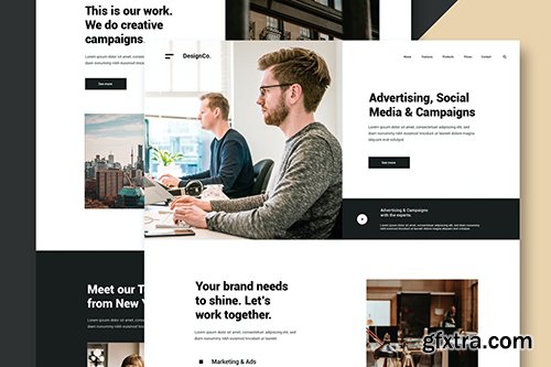 Marketing & Design Agency - Website