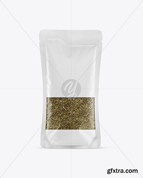 Food Bag With Dill Mockup 58835