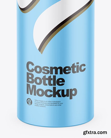 Matte Cosmetic Bottle Mockup 58837