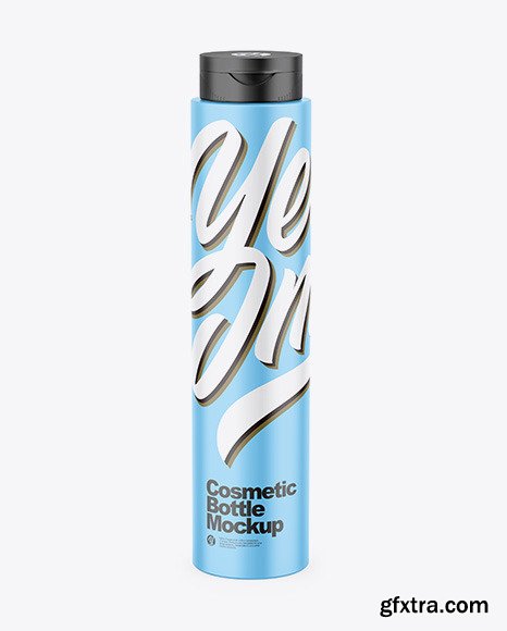 Matte Cosmetic Bottle Mockup 58837